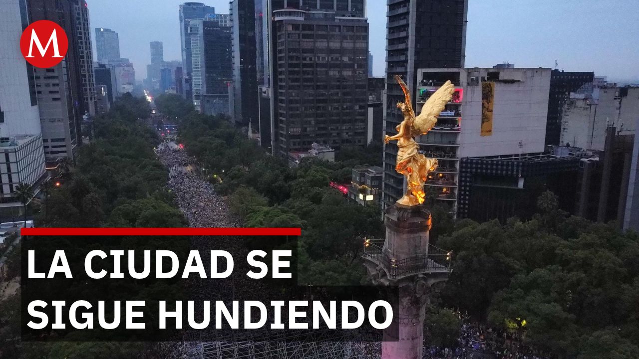 Hundimiento de la Ciudad de México agrava las inundaciones y afecta el drenaje