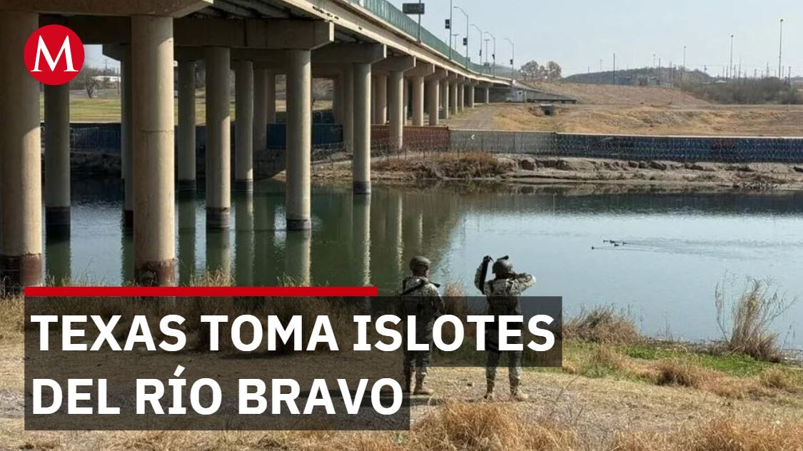 Texas declara 9 islotes del Río Bravo propiedad para frenar migrantes